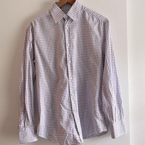 Brunello Cucinelli Basic Fit Plaid Button Down Shirt